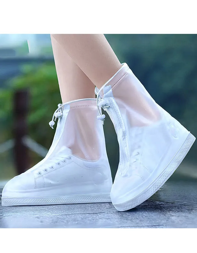 2 Pairs Waterproof Transparent Rain Boots