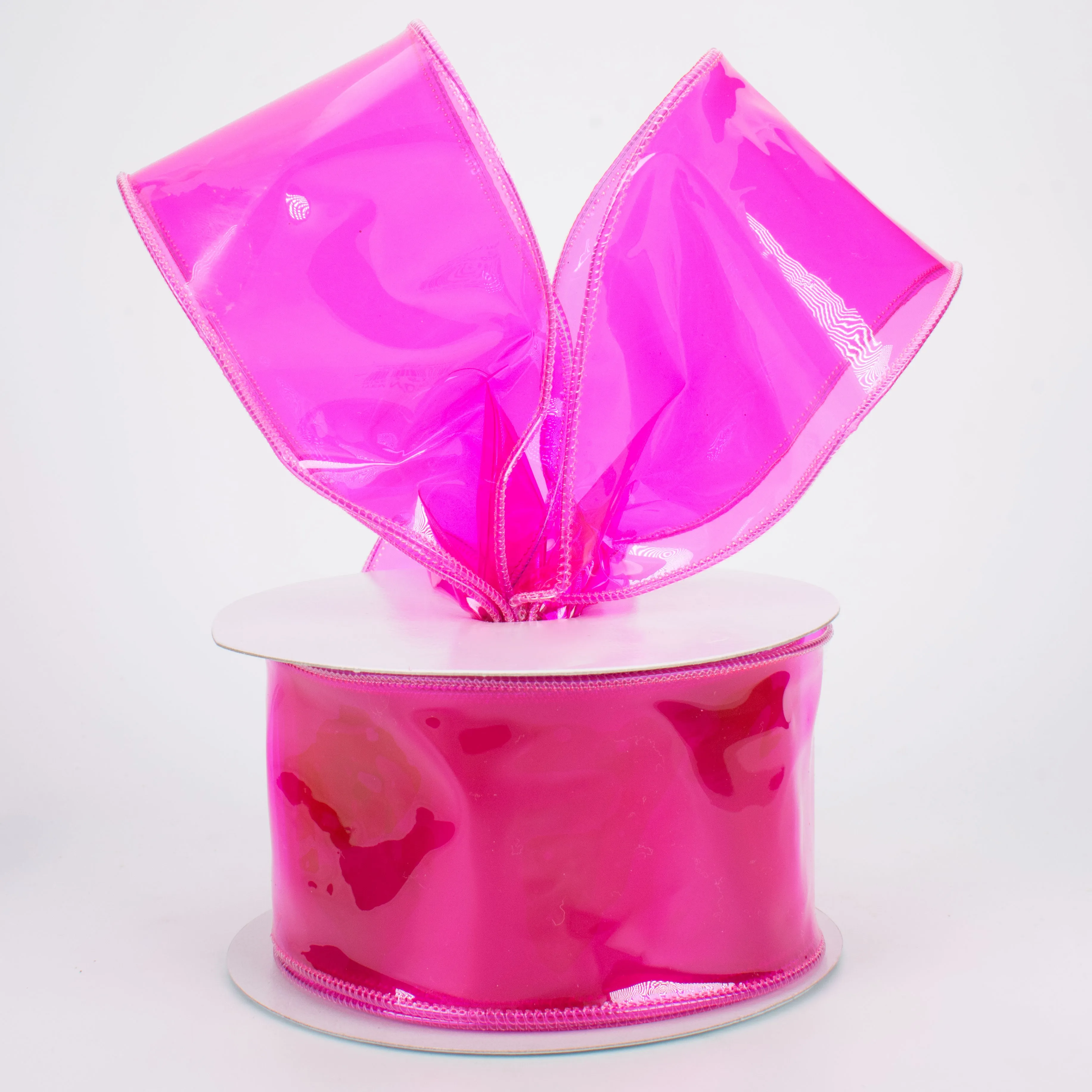 2.5" Jelly Ribbon: Hot Pink (10 Yards)