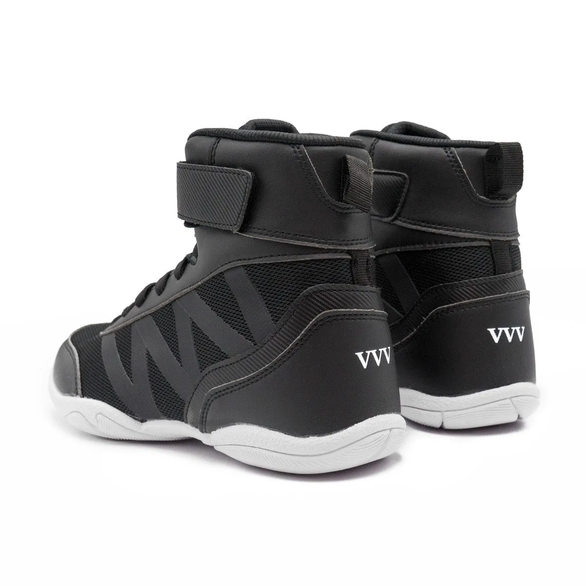 35210  VVV BOXING SHOES - BLACK