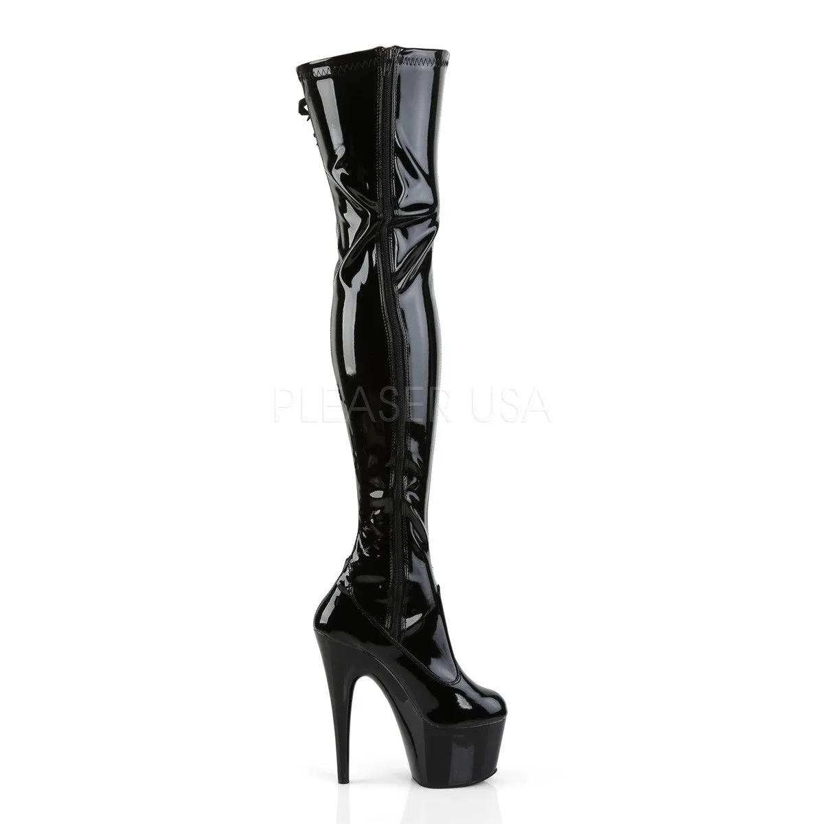 7 Inch Heel ADORE-3050 Black