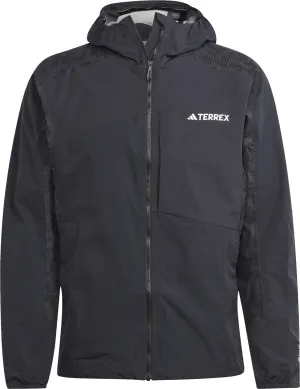 Adidas Men&#x27;s TERREX Xperior Hybrid Rain Jacket Black | Buy Adidas Men&#x27;s TERREX Xperior Hybrid Rain Jacket Black here | Outnorth