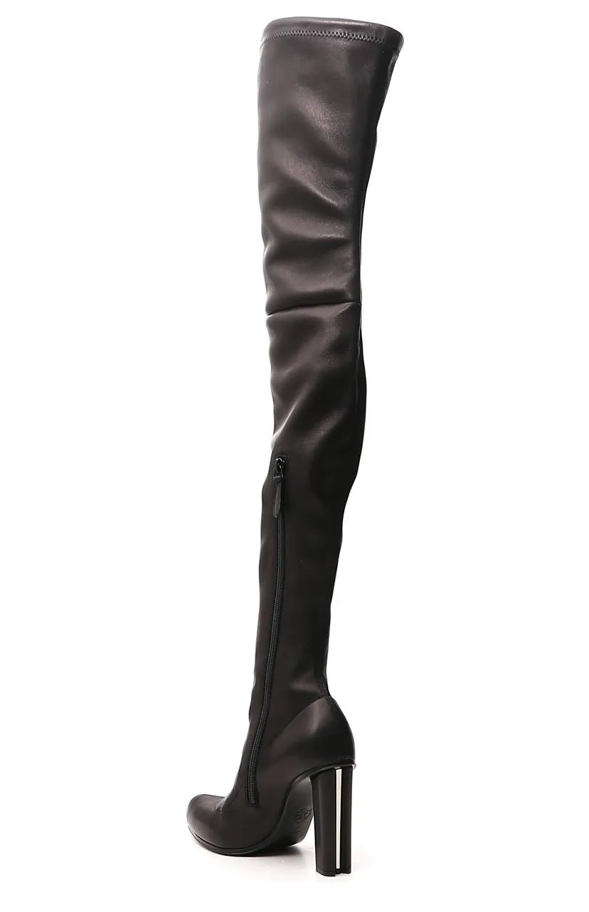 Alexander McQueen Thigh-High Peak Boots