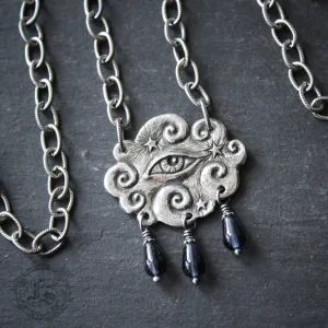 All Seeing Cloud Necklace