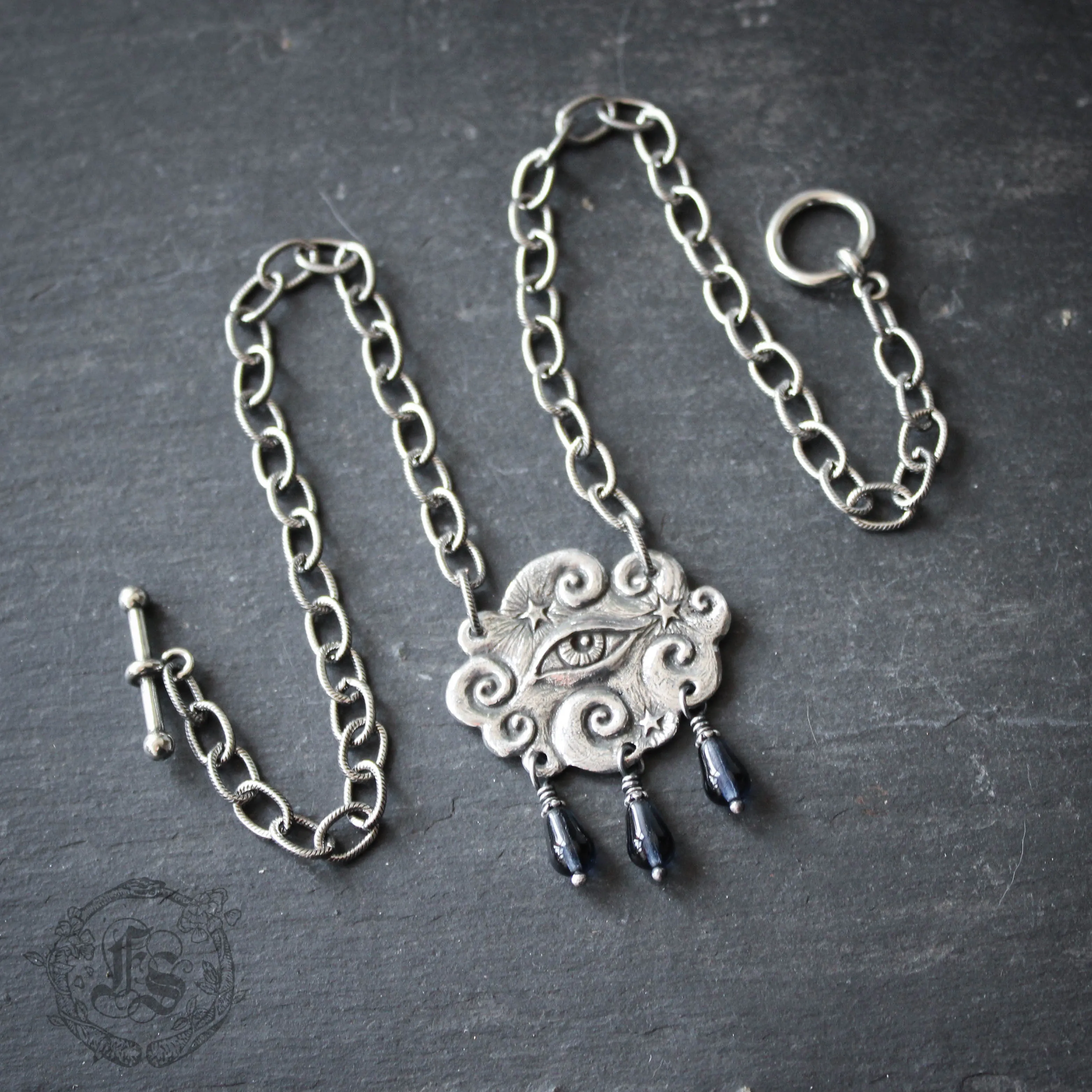All Seeing Cloud Necklace