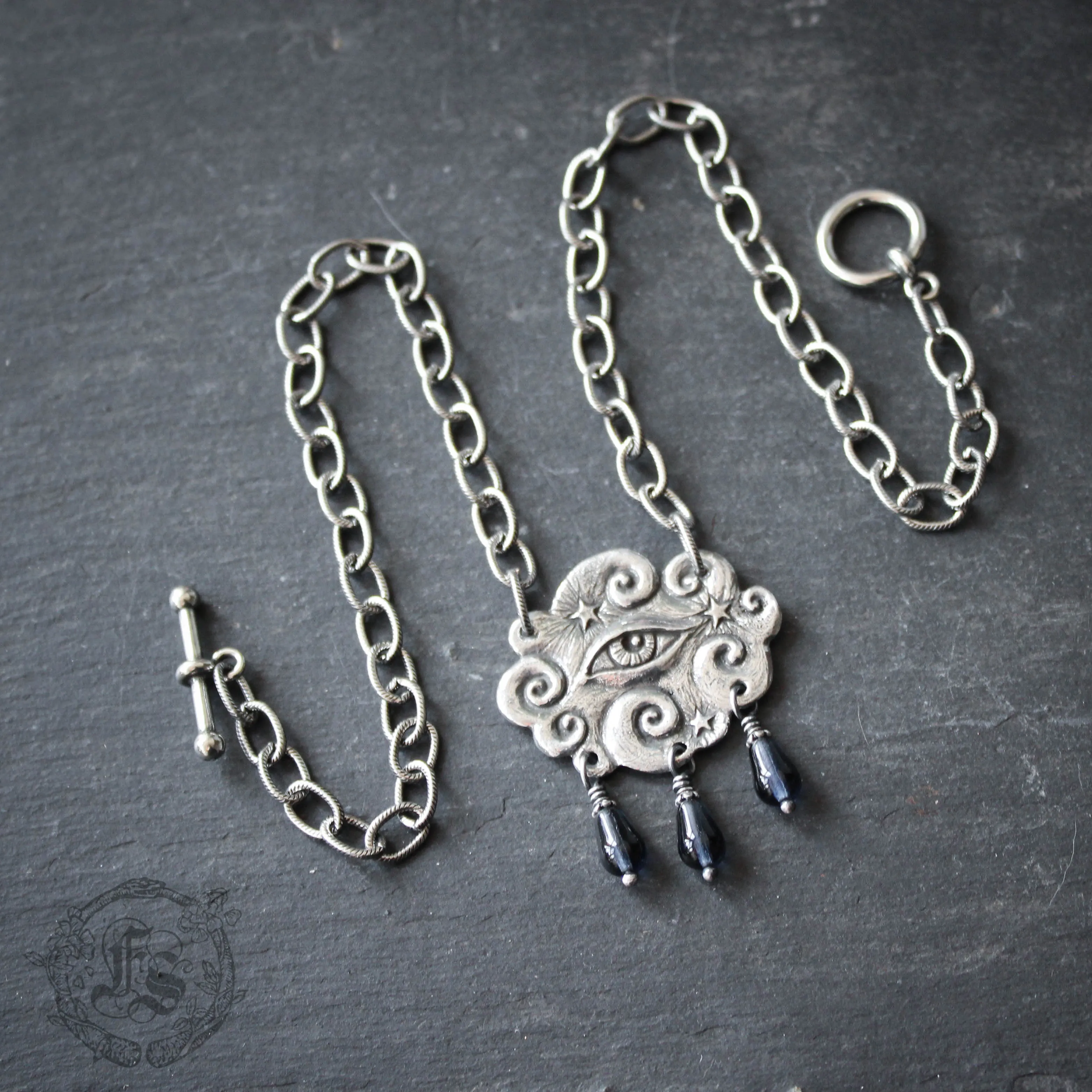 All Seeing Cloud Necklace