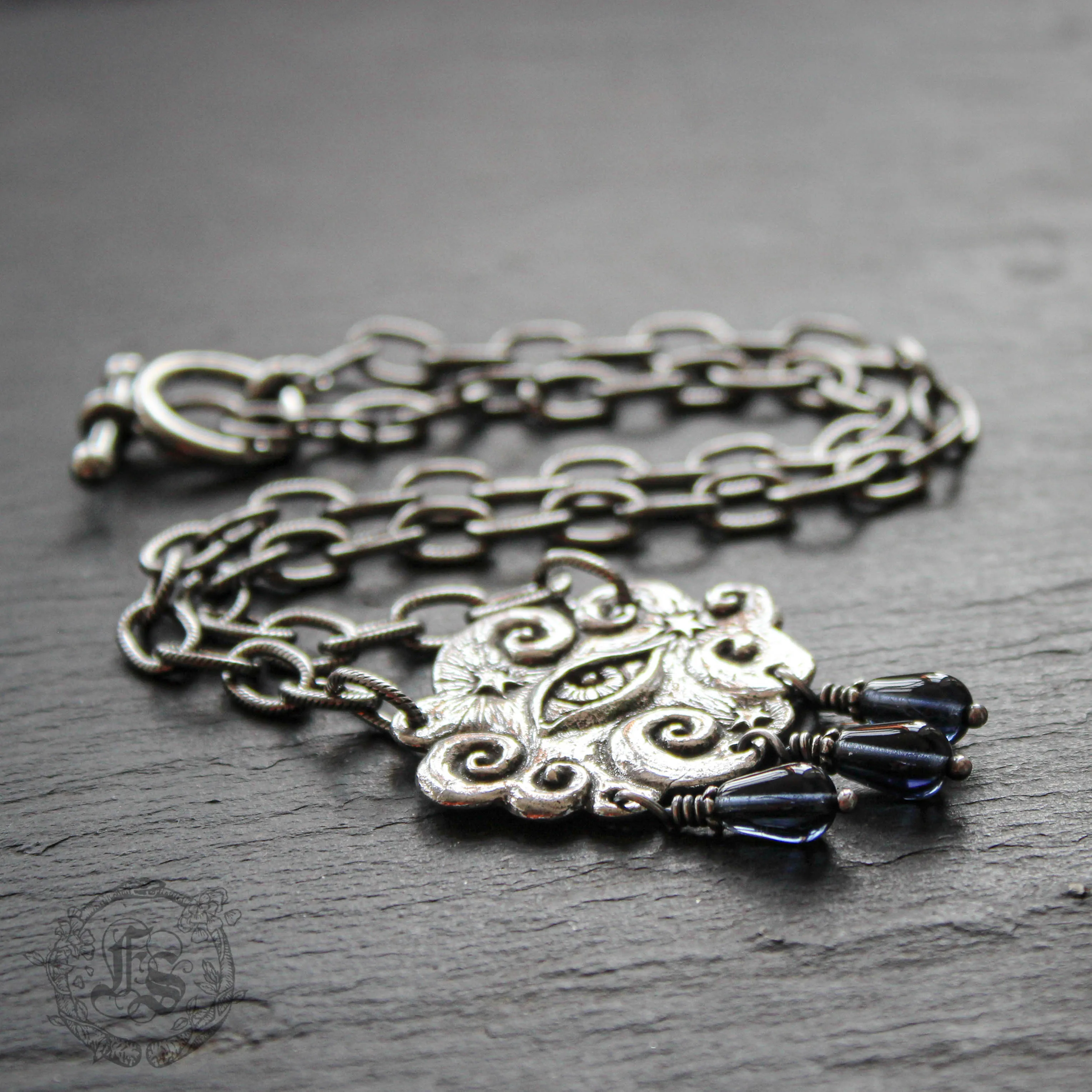 All Seeing Cloud Necklace