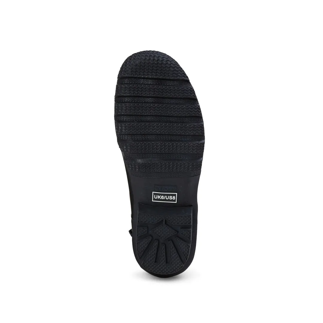 Ankle Wellies - Black and White Spot - Wide Foot - Easy to Slip On