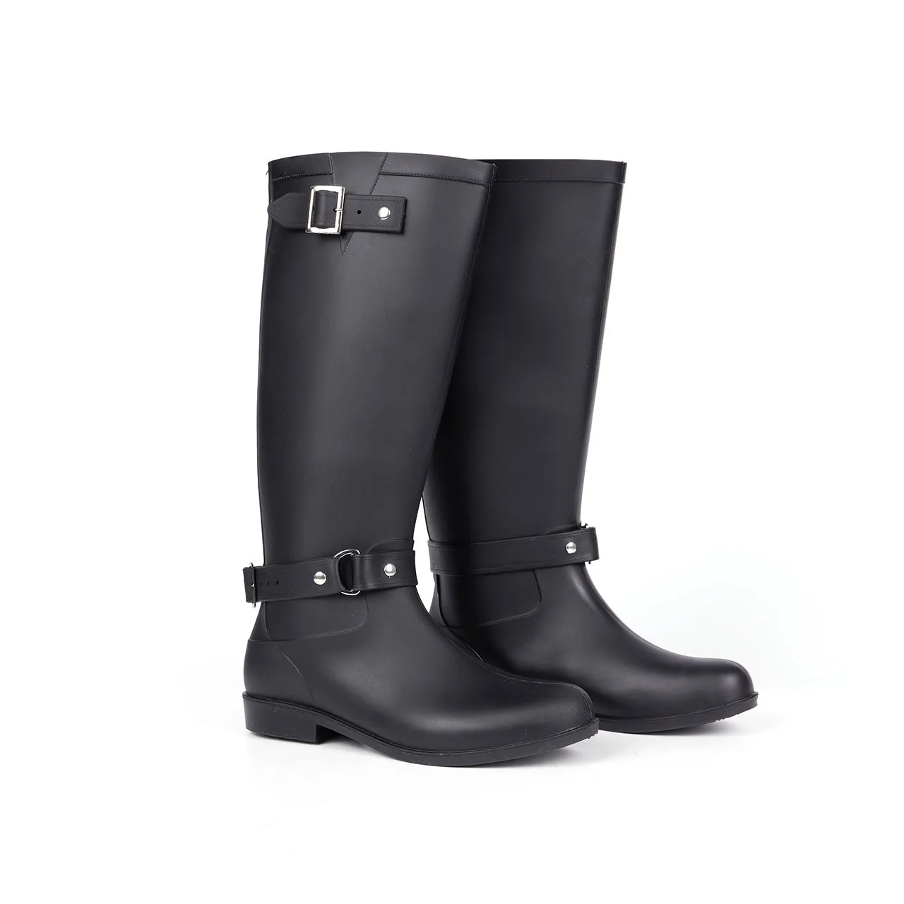 AR-3306 Belt Buckle Rain Boots