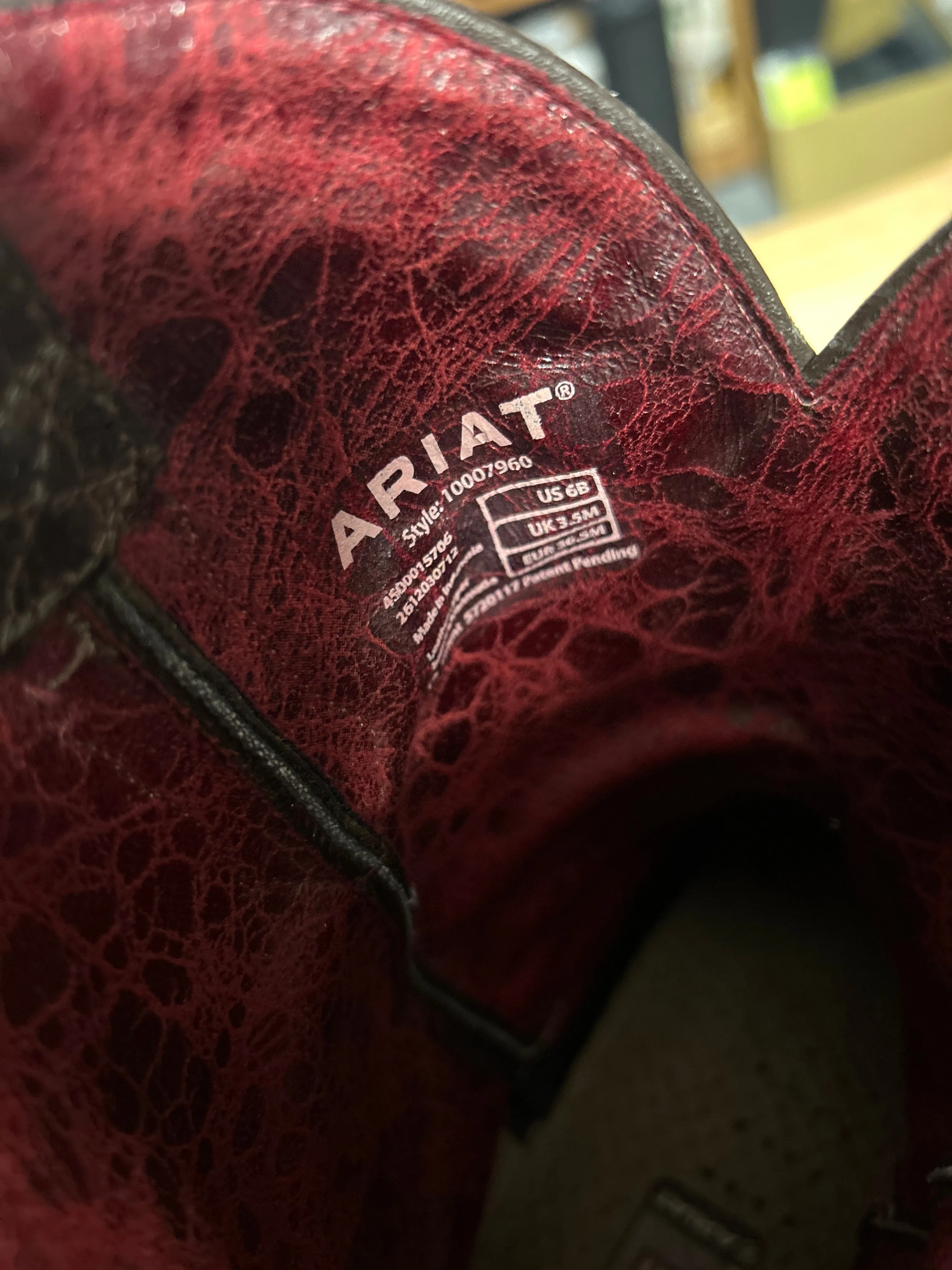 Ariat Boots Ladies 6