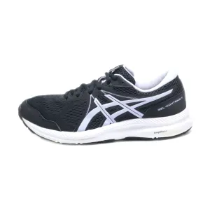 Asics Gel-Contend 7 Sport Shoes Leather Black Colour For Women