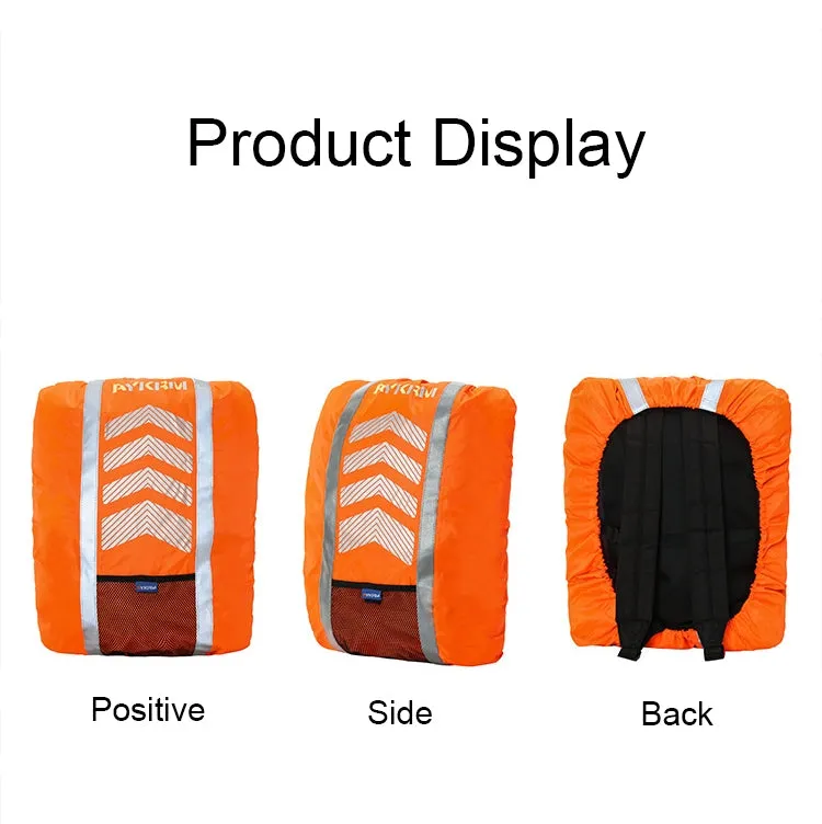 AYKRM AS6-007 Cycling Backpack Dust-proof Reflective Waterproof Cover(Fluorescent Green)
