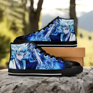 Bleach Hitsugaya Toshiro Shoes High Top Sneakers for Kids and Adults