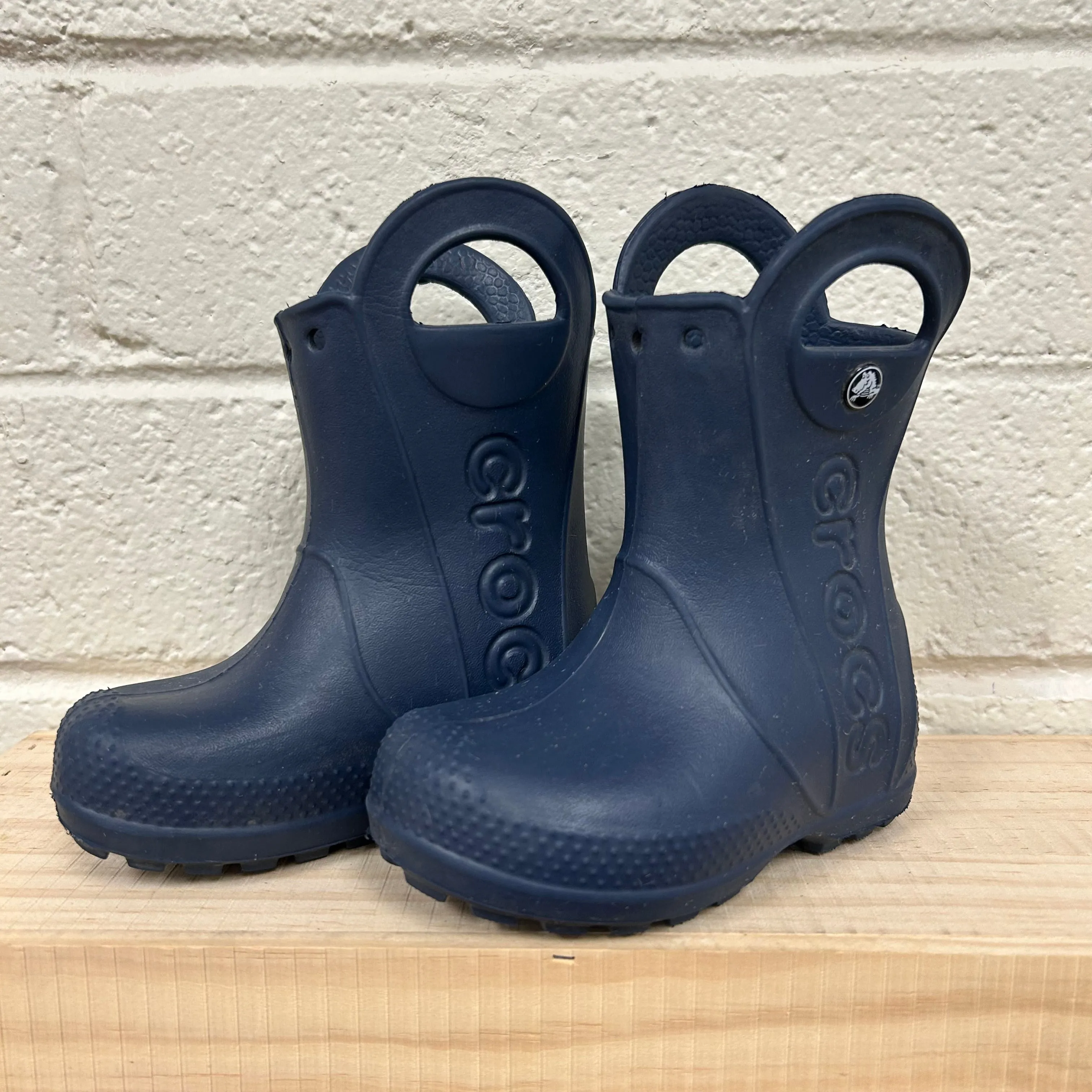 Blue Handle It Rain Boots