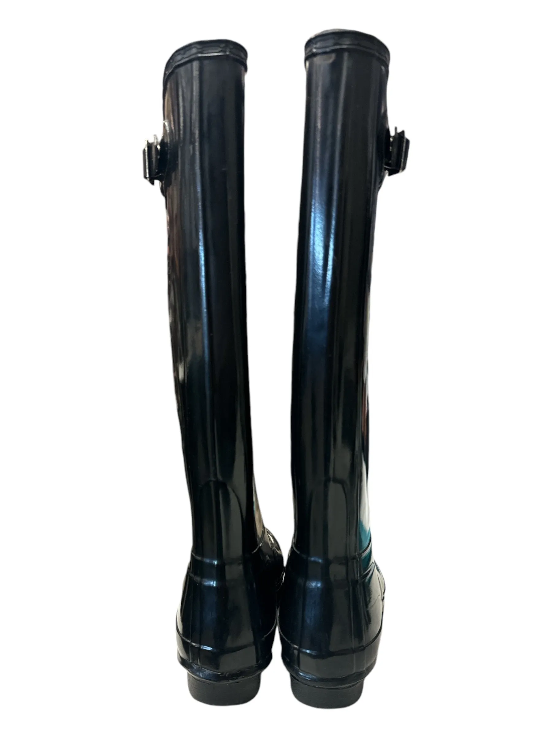 Boots Rain By Hunter In Black, Size: 8