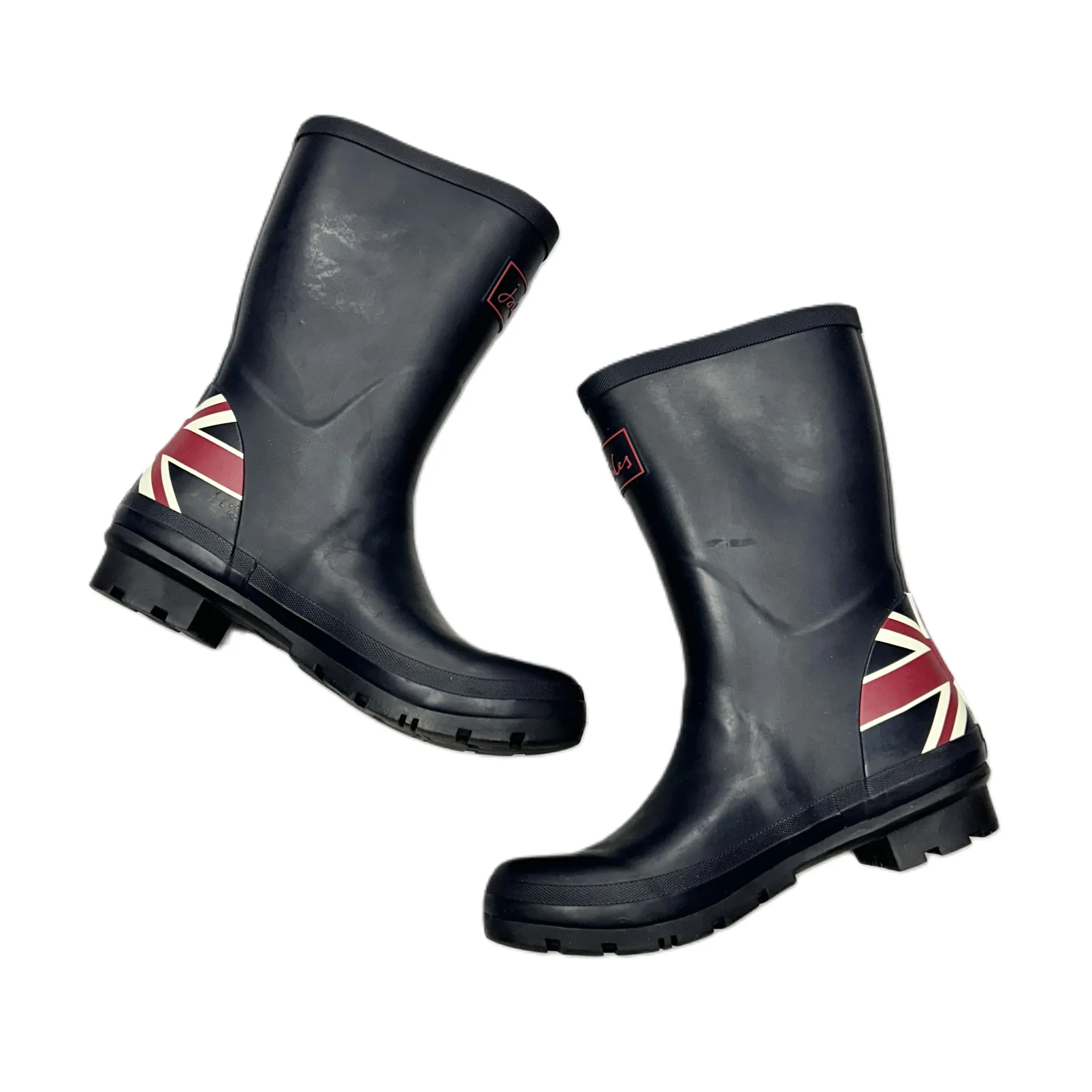 Boots Rain By Joules In Navy, Size: 8