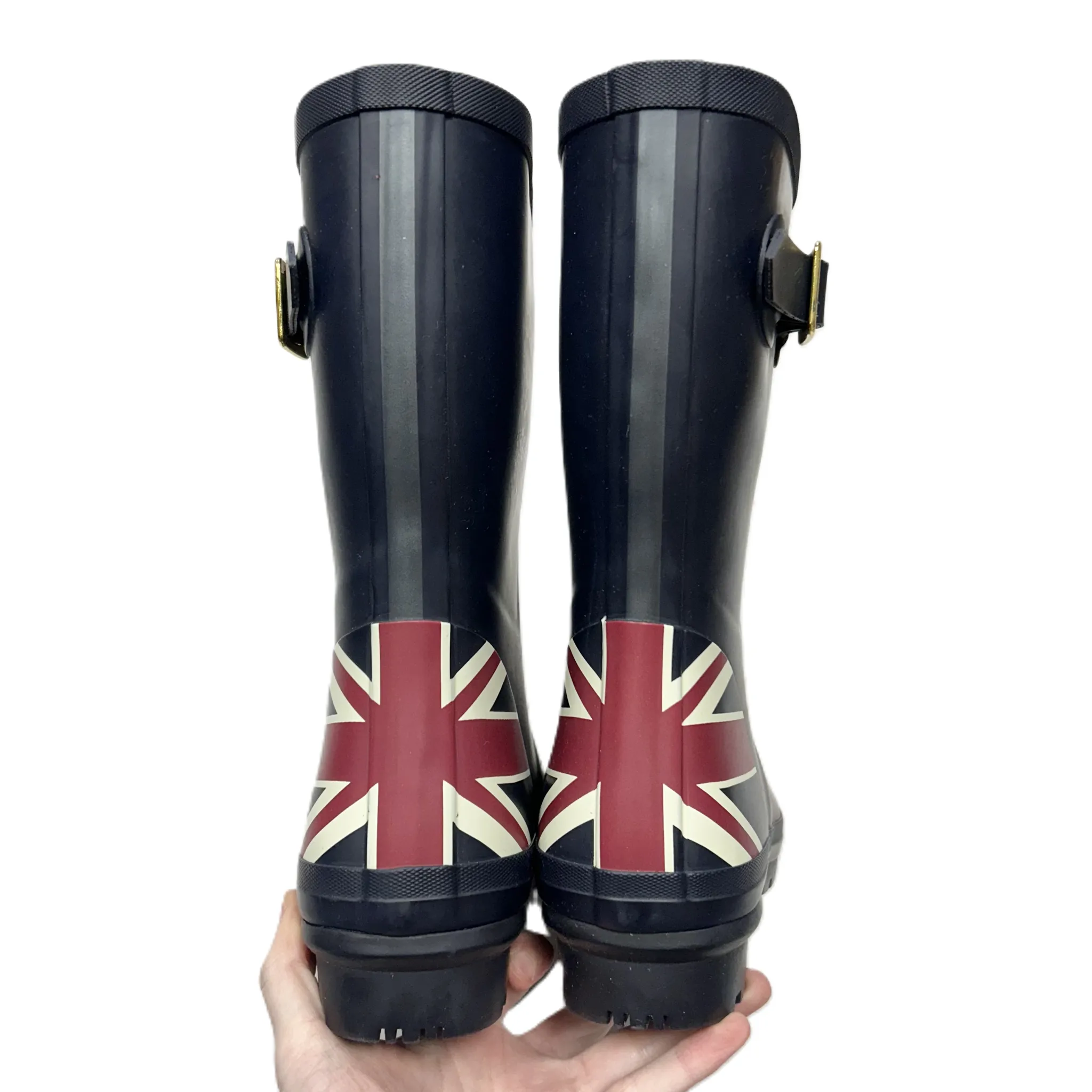 Boots Rain By Joules In Navy, Size: 8