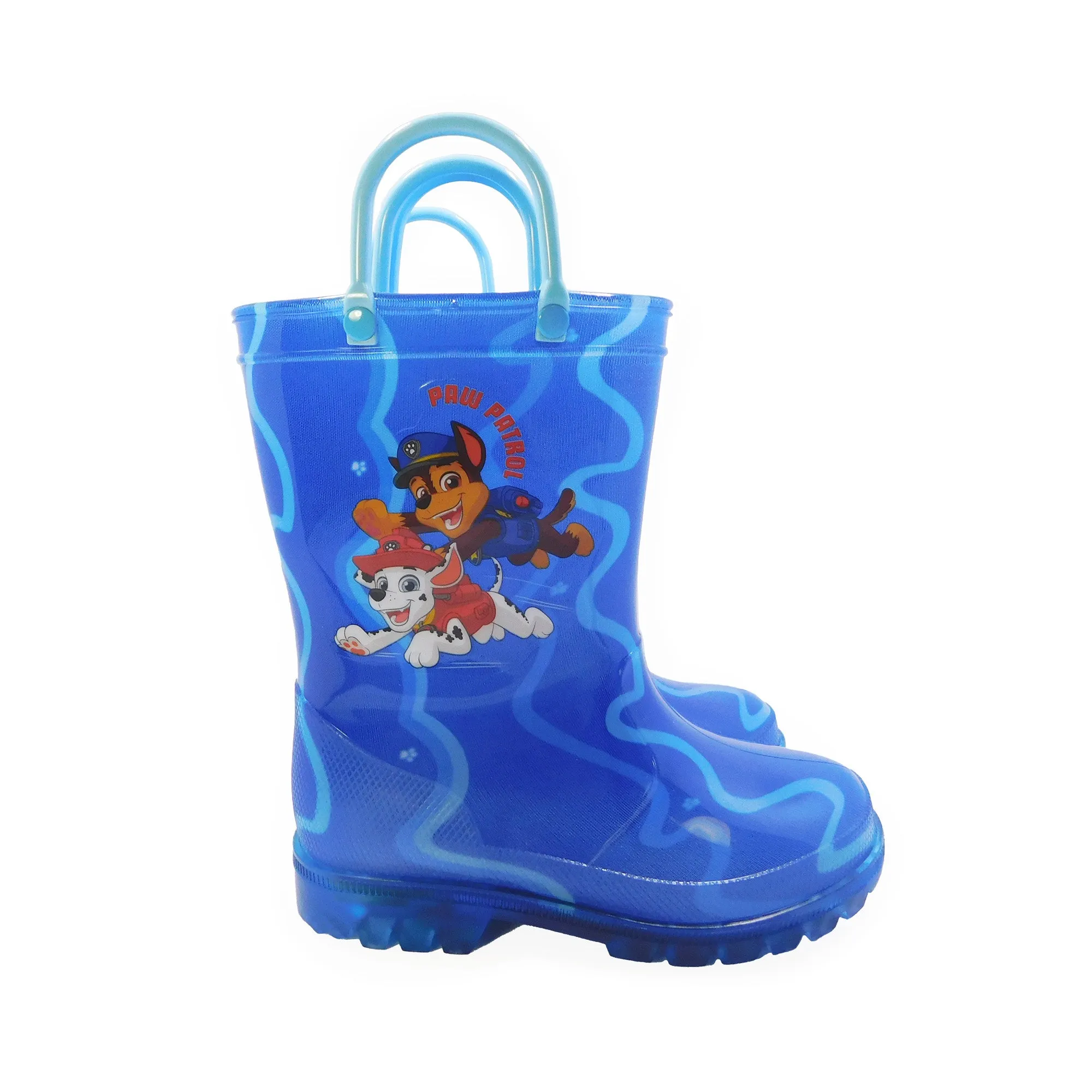 Boys' Licensed Paw Patrol Light-Up Rain Boots