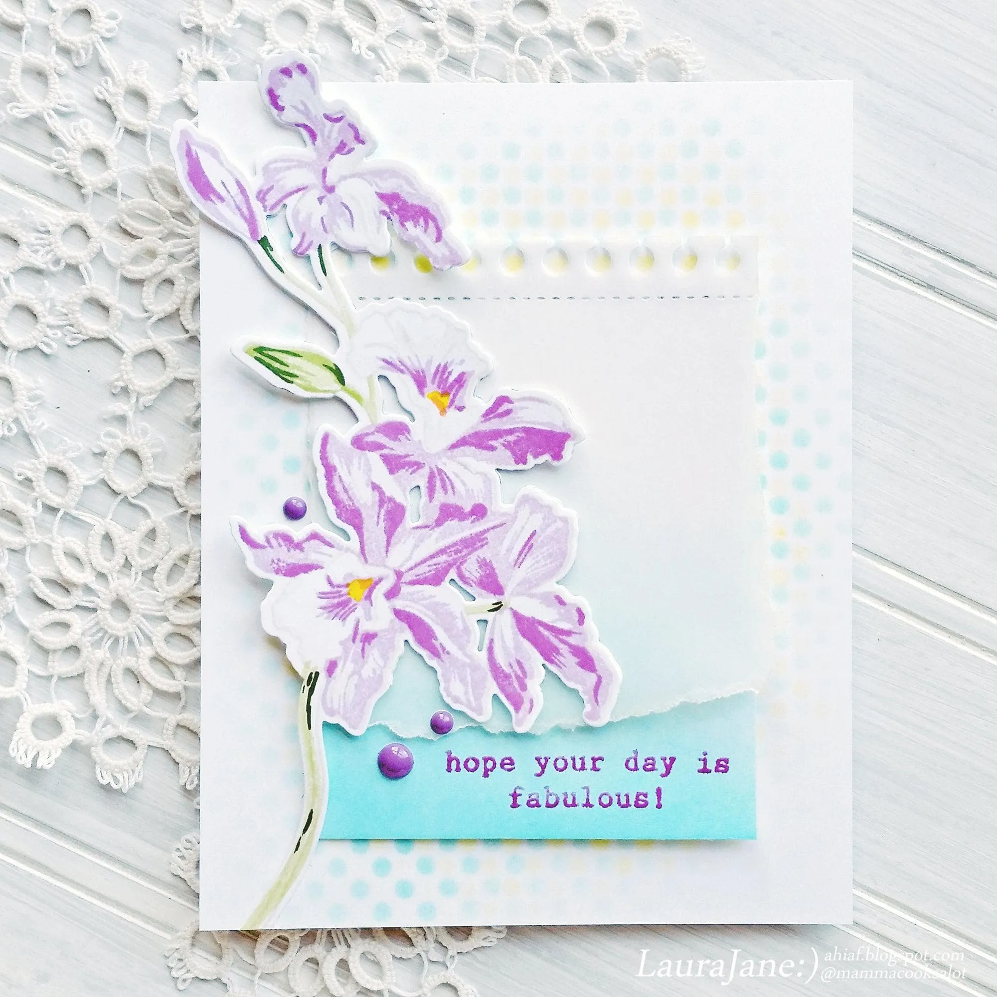 Build-A-Flower: Cattleya Layering Stamp & Die Set