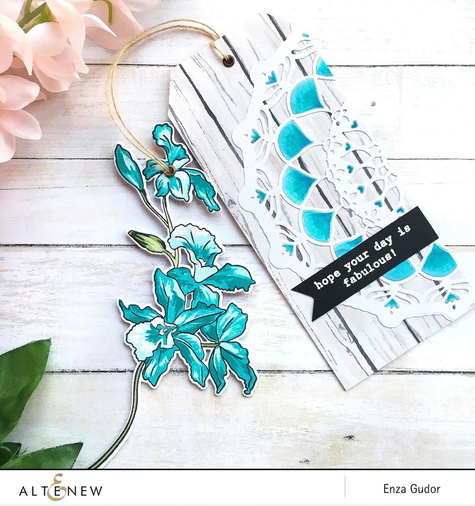 Build-A-Flower: Cattleya Layering Stamp & Die Set