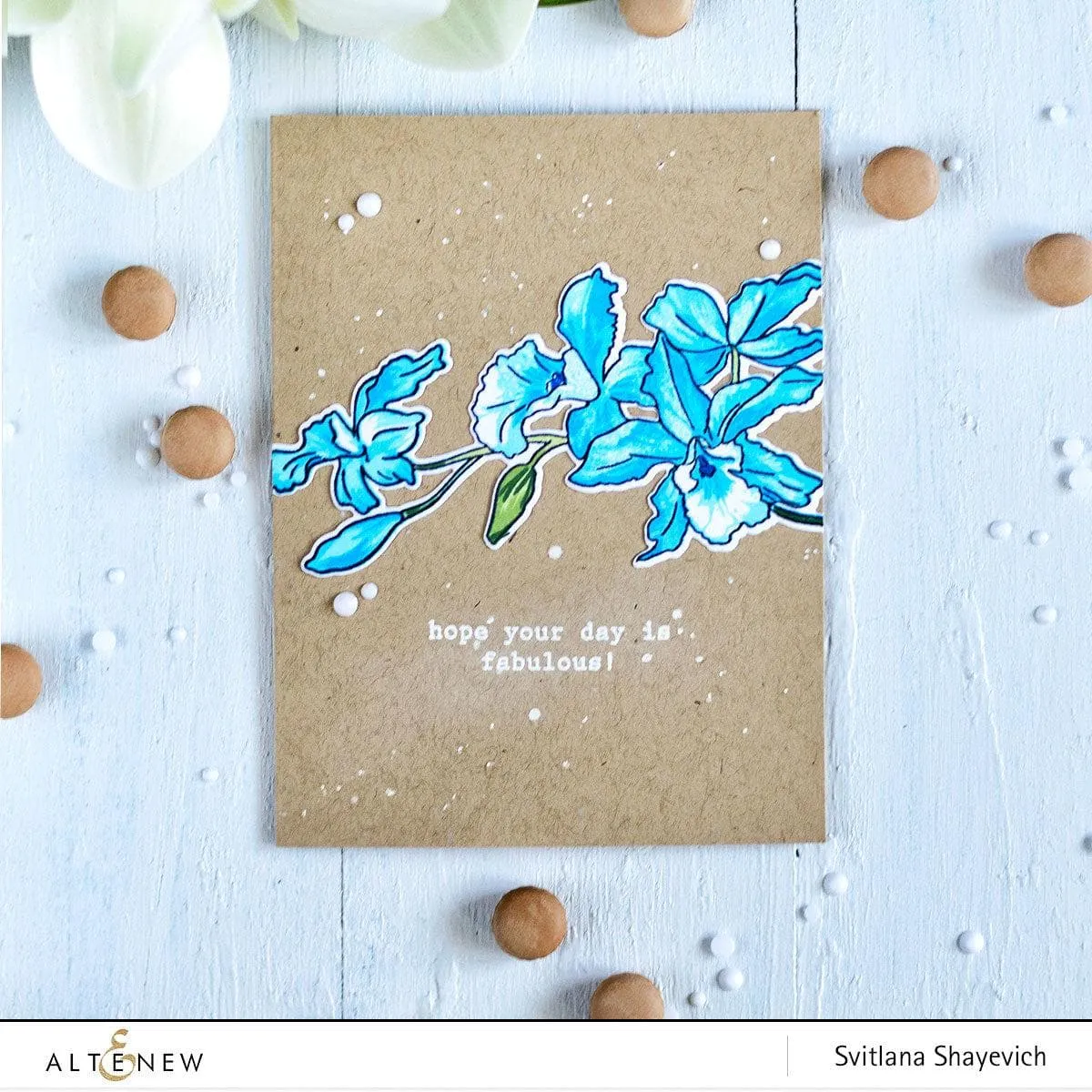 Build-A-Flower: Cattleya Layering Stamp & Die Set