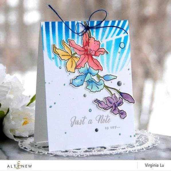 Build-A-Flower: Cattleya Layering Stamp & Die Set