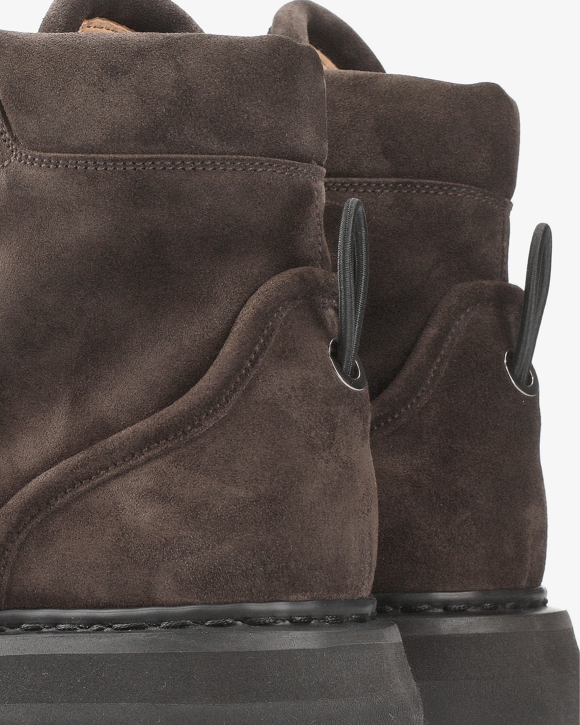 Cal ankle boots in rain horse suede