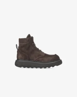 Cal ankle boots in rain horse suede