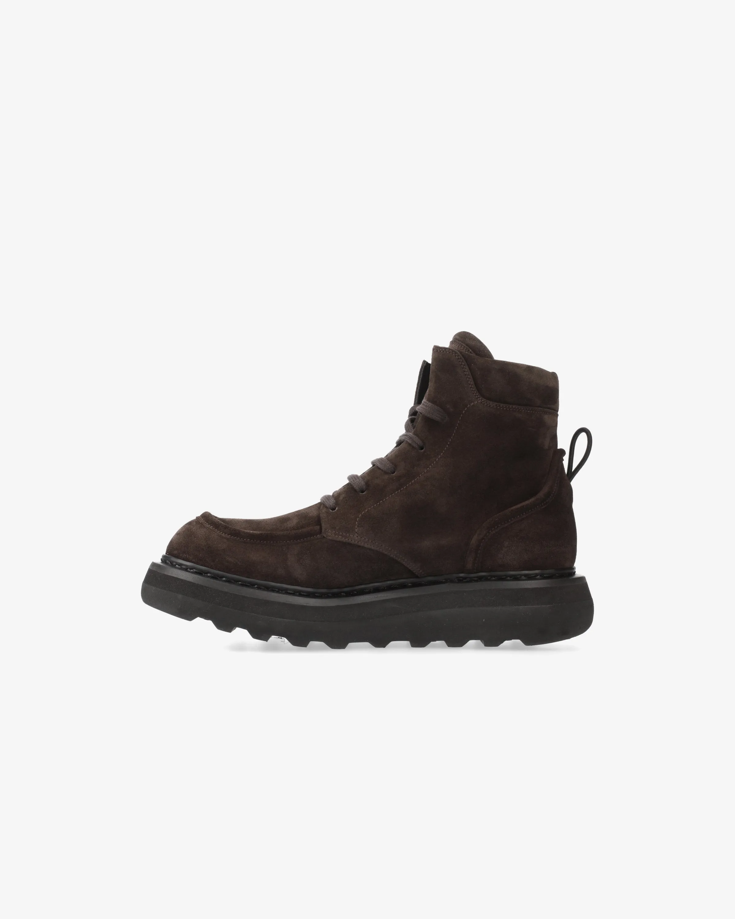 Cal ankle boots in rain horse suede