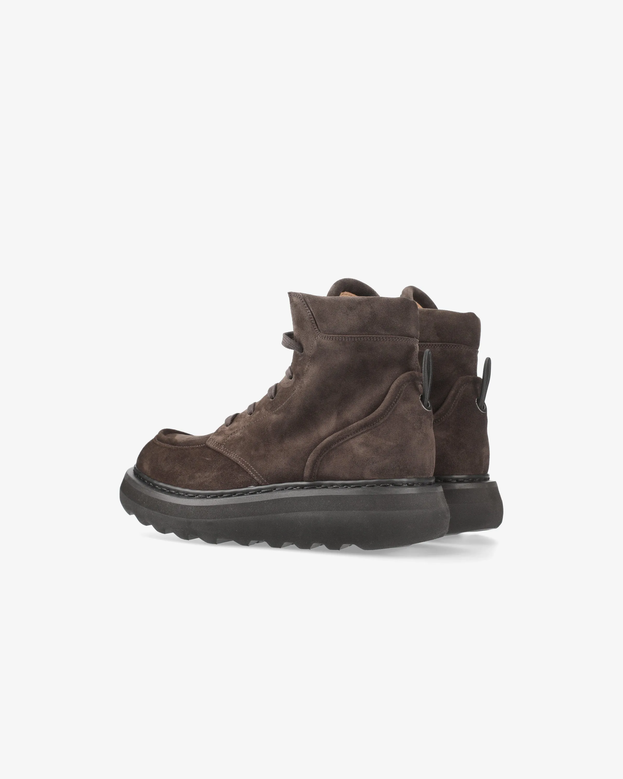 Cal ankle boots in rain horse suede