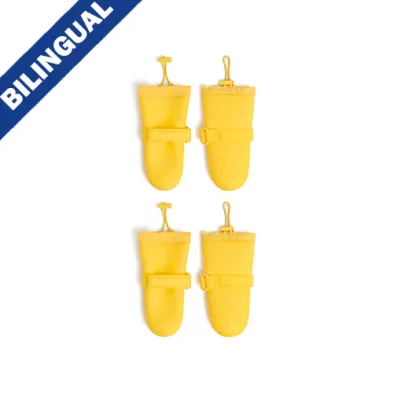 Canada Pooch® Waterproof Rain Boots Yellow