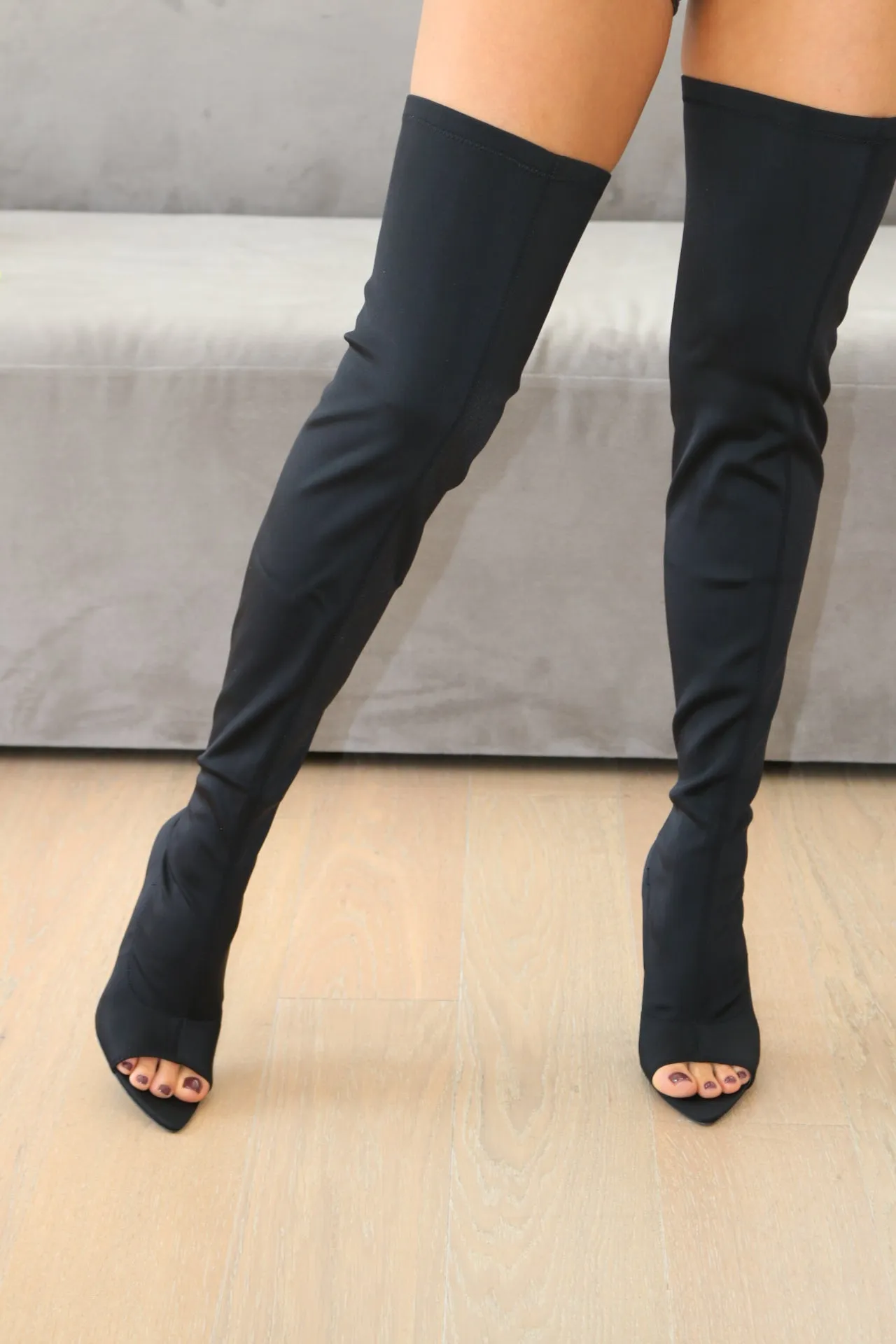 CARMY LONG THIGH HIGH BOOTS
