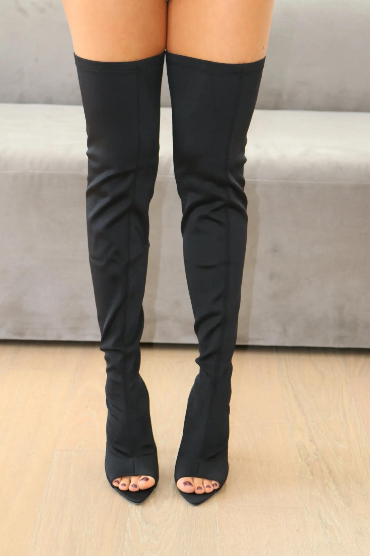 CARMY LONG THIGH HIGH BOOTS