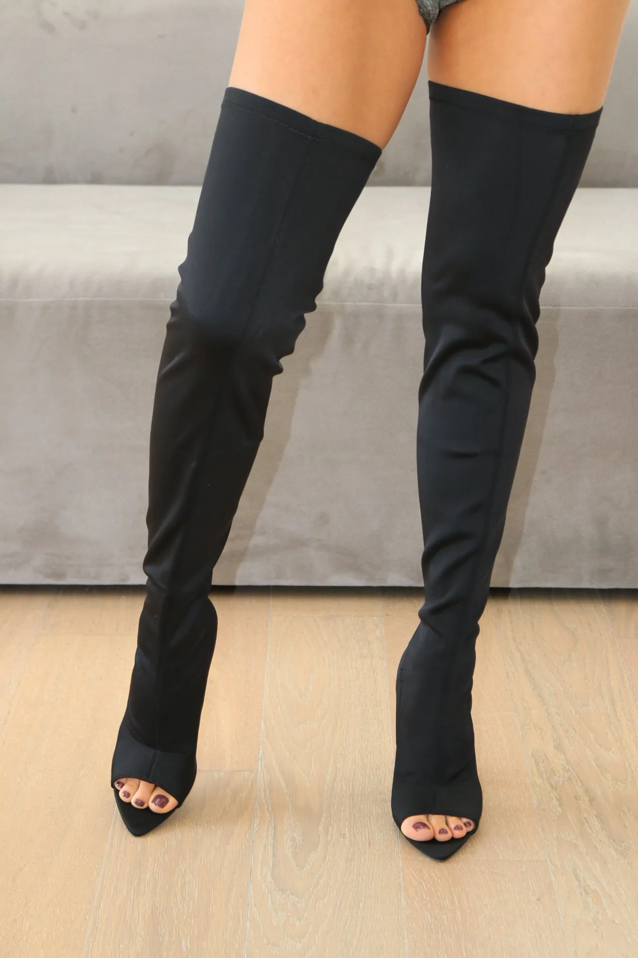 CARMY LONG THIGH HIGH BOOTS