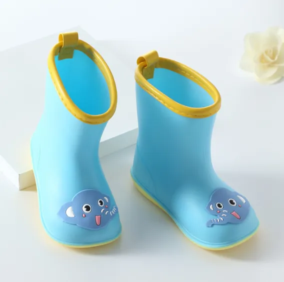 Cartoon Animal Face Rain Boots (Child)