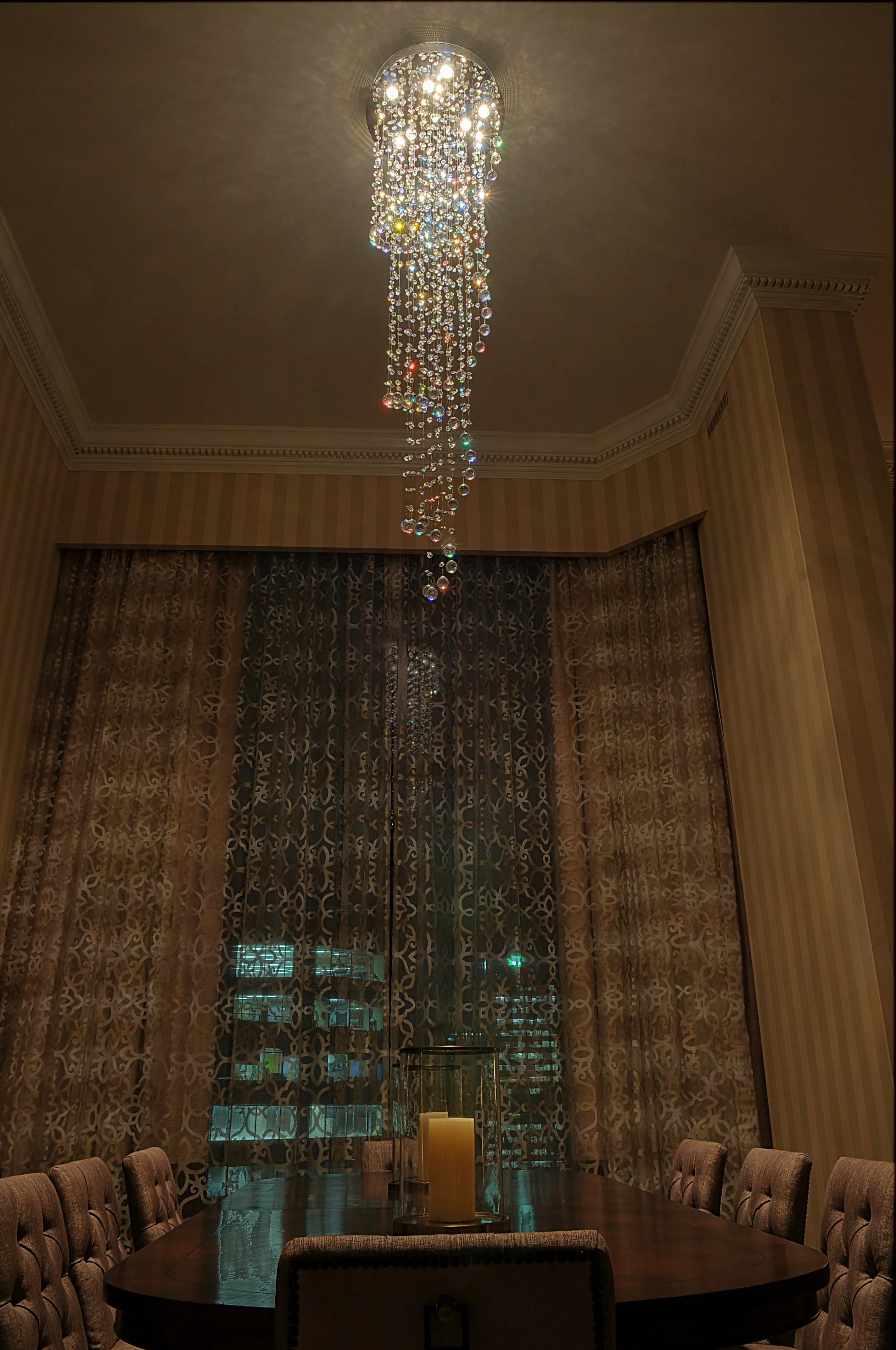 Cascada 9-Light Flush Mount