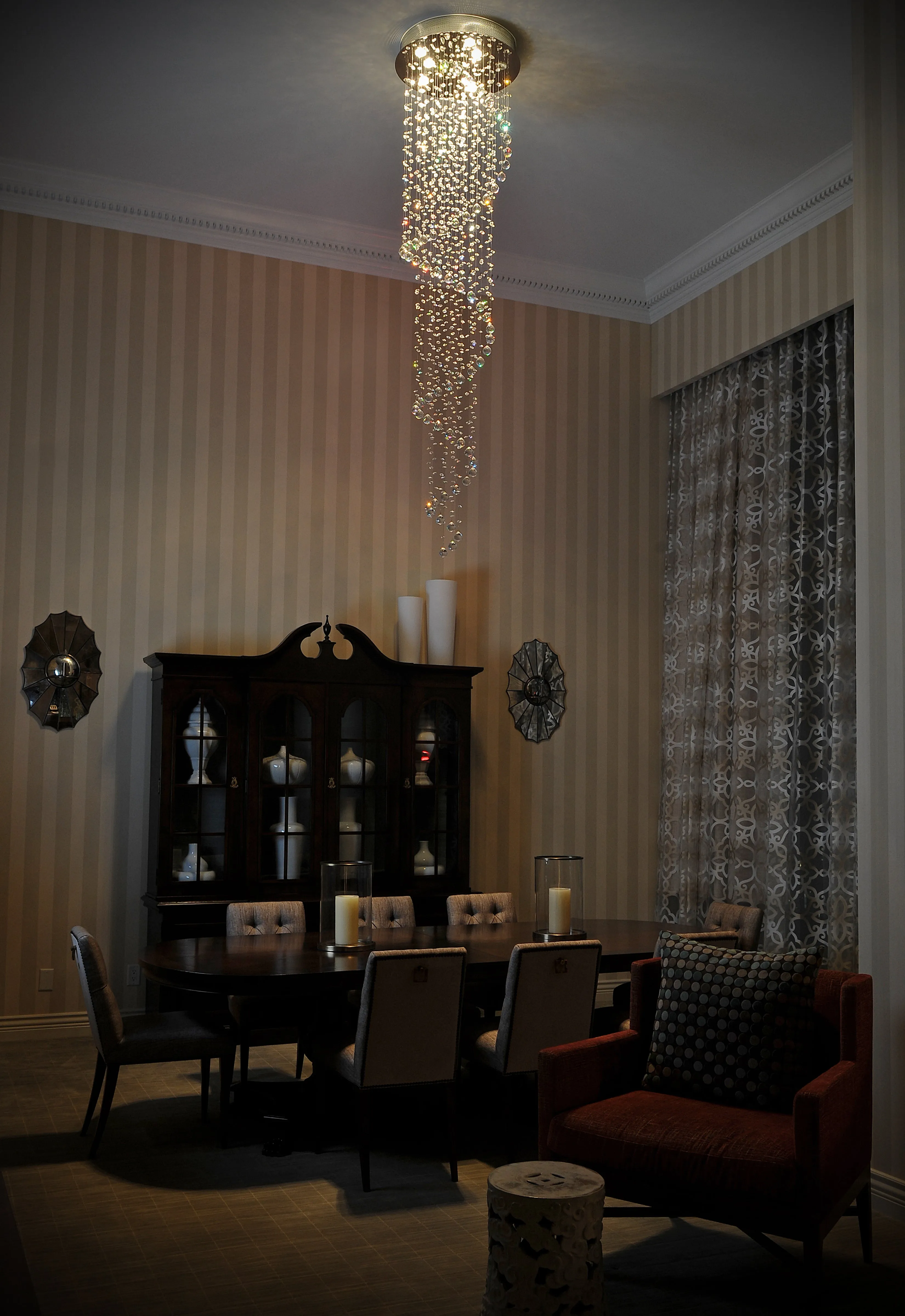 Cascada 9-Light Flush Mount