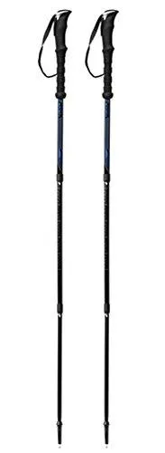 Cascade Mountain Tech Adjustable Trekking Poles - Lightweight Aluminum Twist Lock with EVA Grip