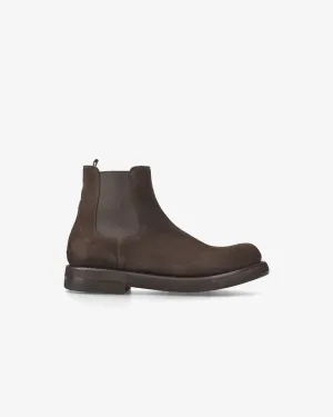 Chelsea ankle boots in rain horse suede