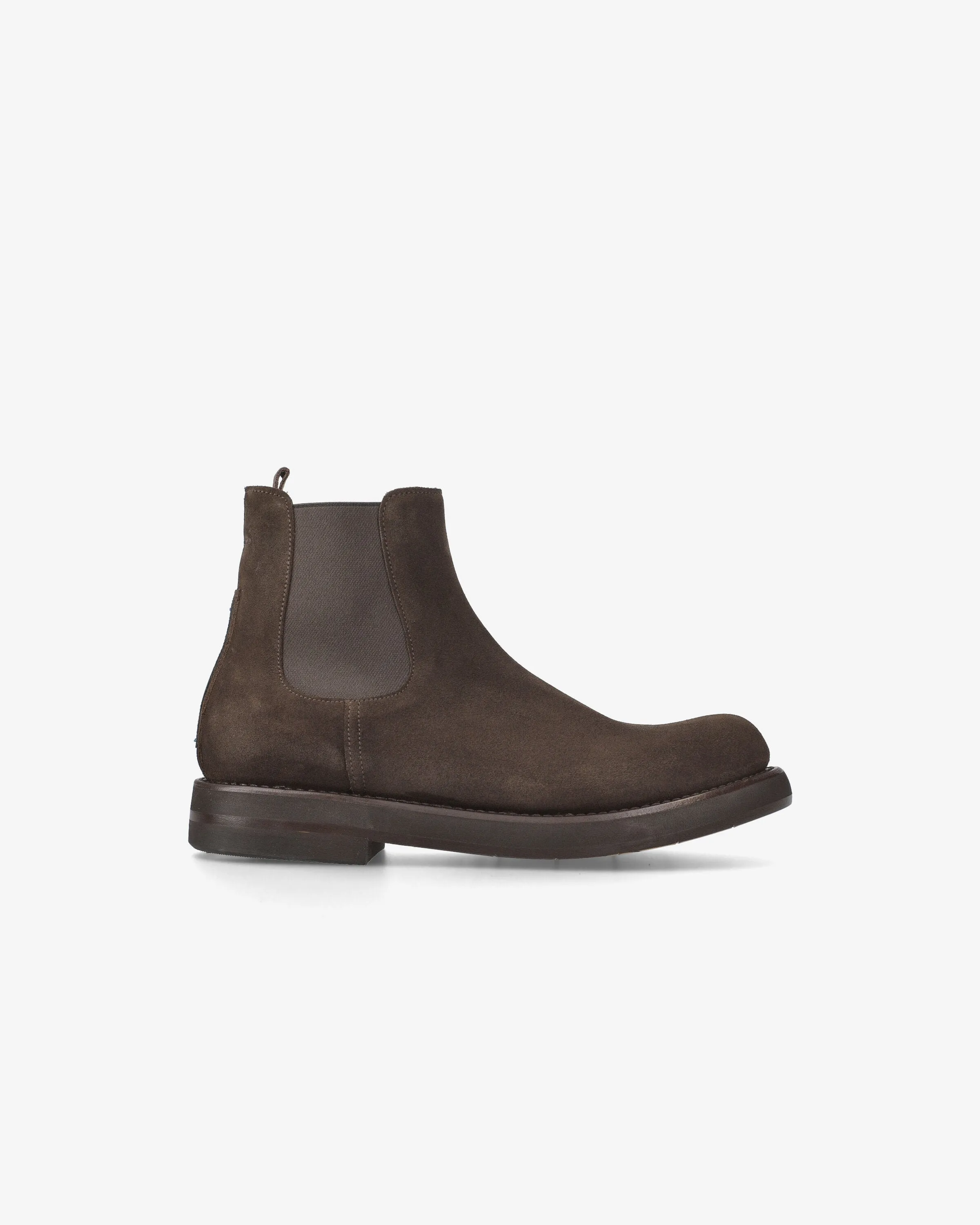 Chelsea ankle boots in rain horse suede