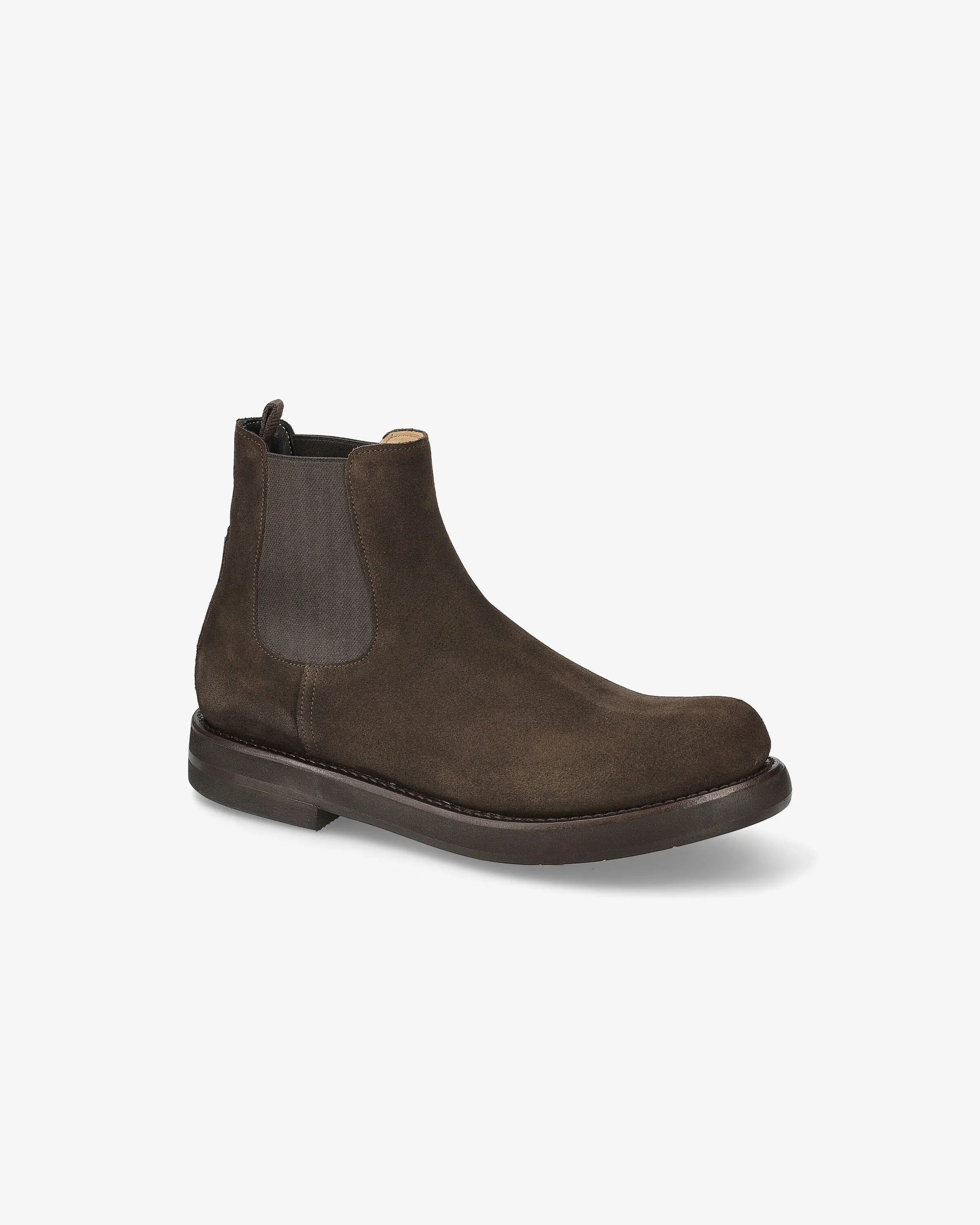 Chelsea ankle boots in rain horse suede
