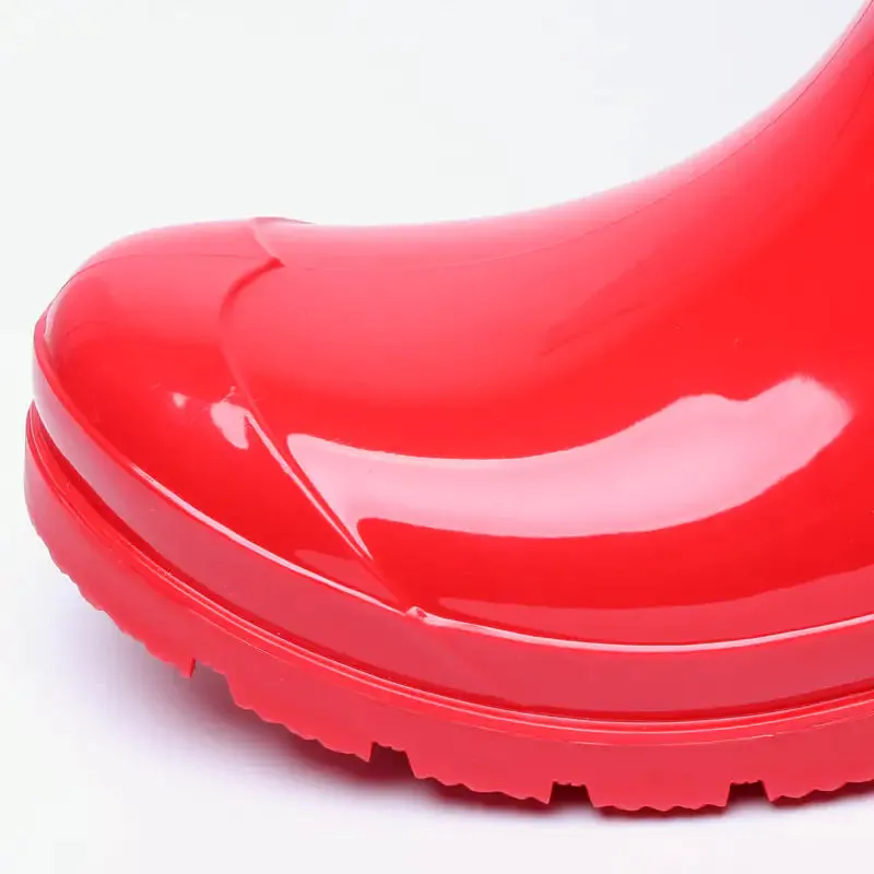 Cherry Red Gumboots