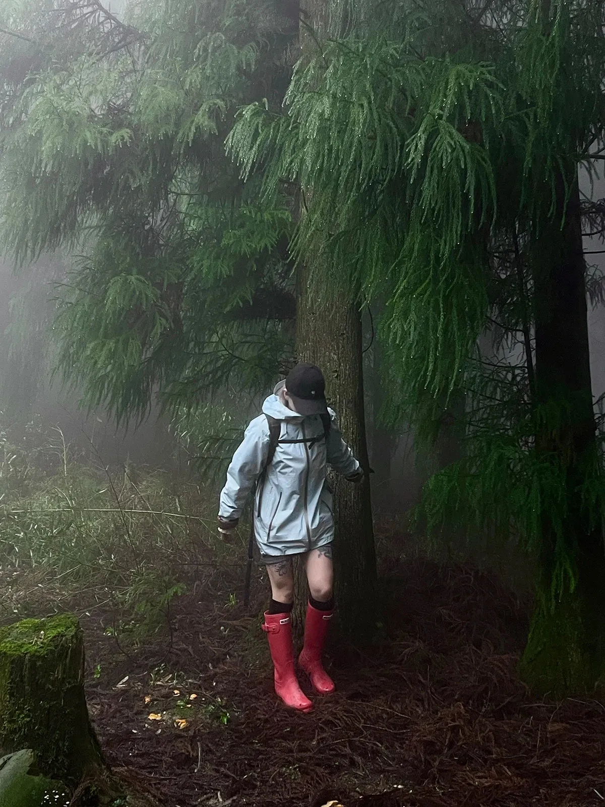 Cherry Red Gumboots