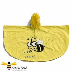 Children's Buzzy Bee Poncho Raincoat