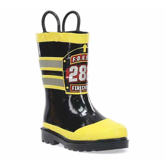Children's Fireman Rain Boots 490001