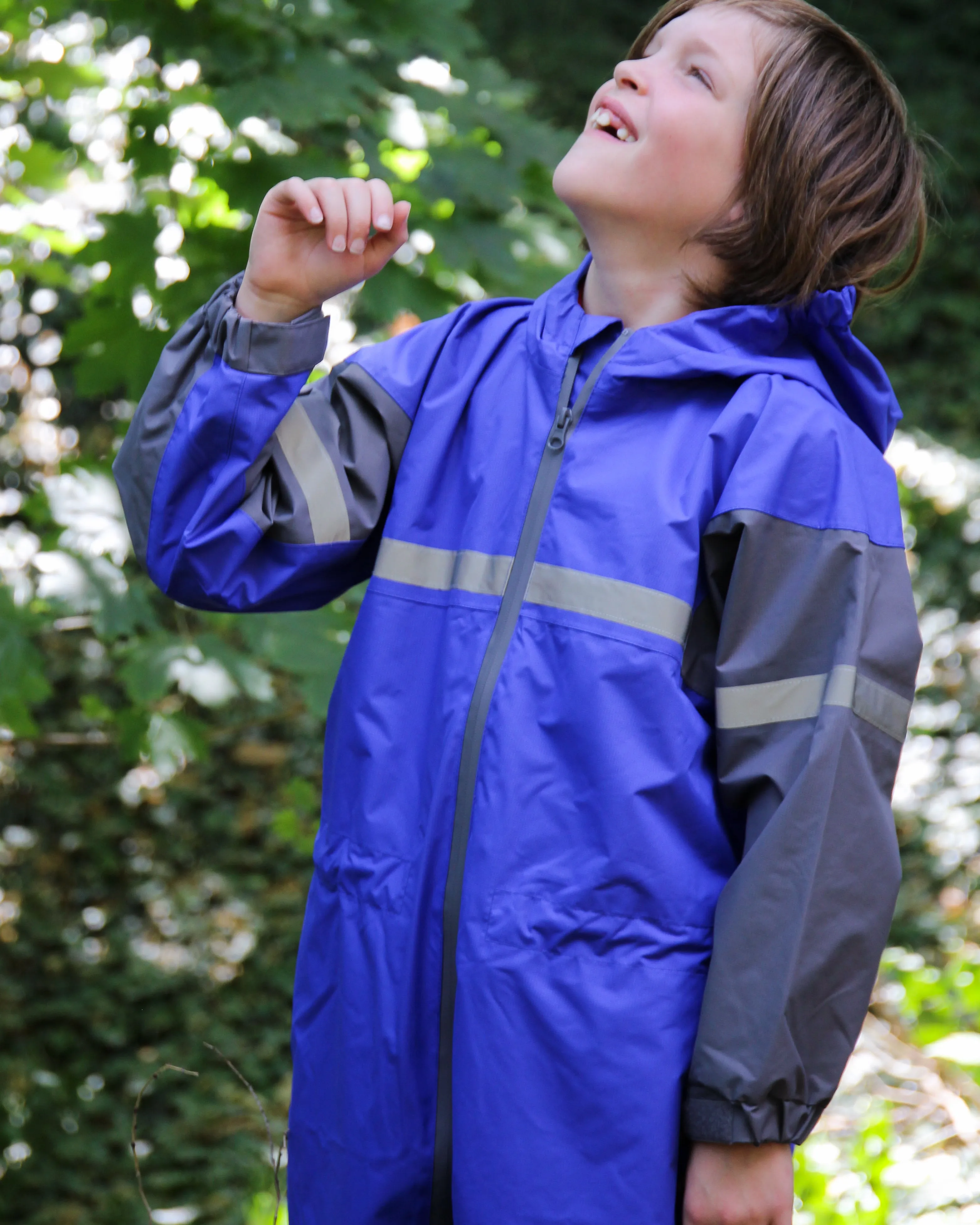 Children's Rain/Trail Suit, Brighton Blue
