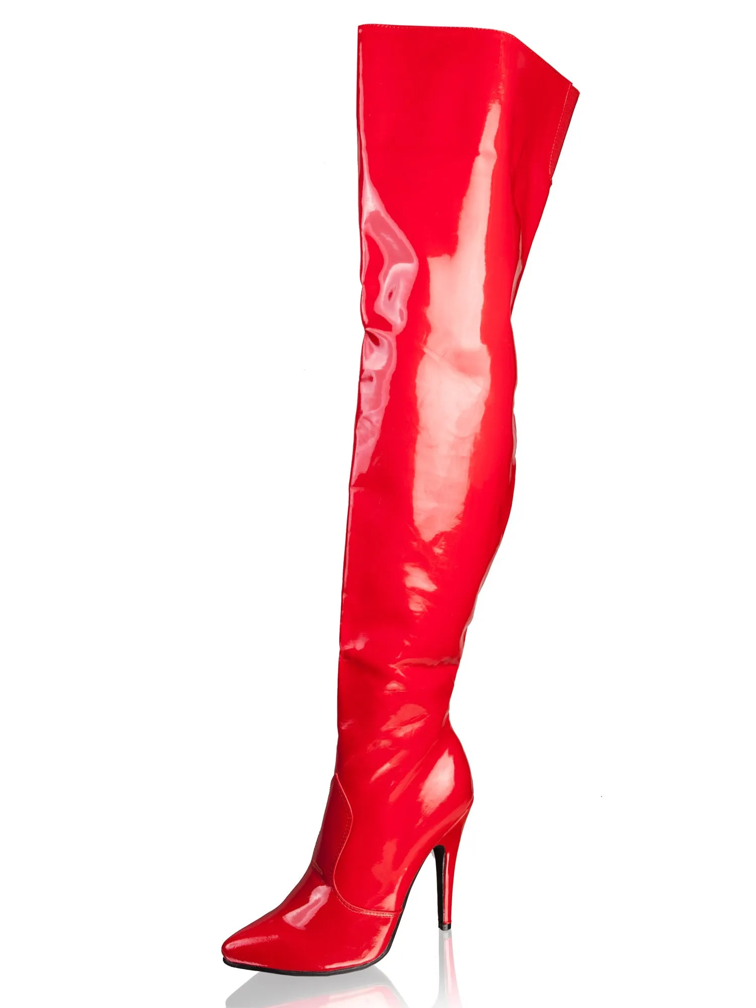 Clearance - Suzie Thigh High Boots Size 12