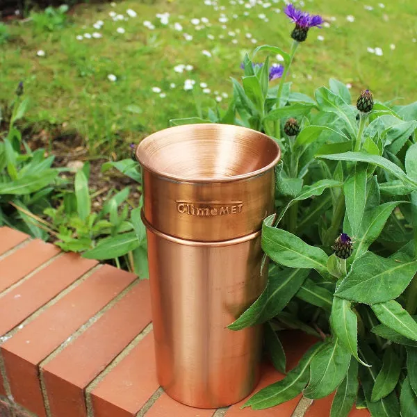 ClimeMET CM1037 Traditional 'Stour' Copper Rain Gauge
