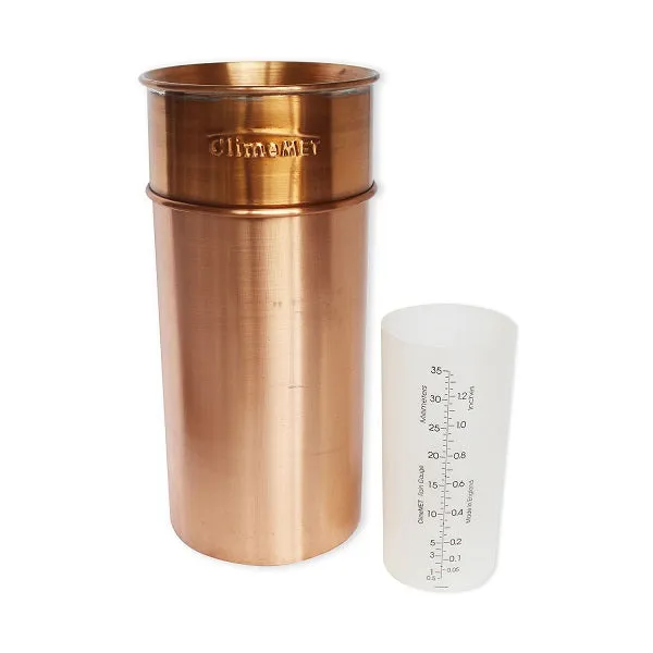 ClimeMET CM1037 Traditional 'Stour' Copper Rain Gauge