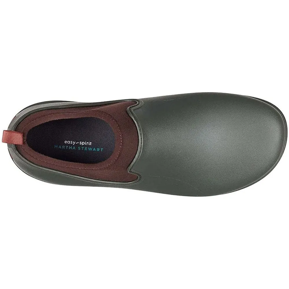 Cloudy Dark Green Easy Spirit Rain Boots