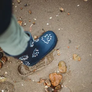 Color Changing Rain Boots - Navy